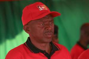 Agathon Rwasa, the presidential candidate of the main opposition party, the National Congress for Liberty (CNL). By - (AFP)