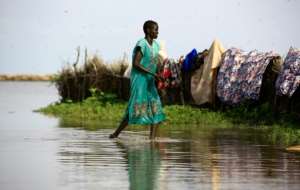 Aid workers have warned of a looming outbreak of water-borne diseases among the doubly displaced refugees. By ASHRAF SHAZLY (AFP/File)