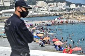 Algeria put in place widespread restrictions to combat the spread of the coronavirus pandemic, including restriction anti-government protests. By RYAD KRAMDI (AFP)