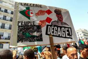 Algerian protesters who once praised Gaid Salah for his intervention to force Bouteflika's resignation went on to despise the general. By - (AFP/File)