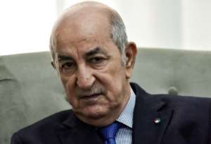 Algerian President Abdelmadjid Tebboune is due to meet US Secretary of Defence Mark Esper on Thursday in Algiers. By RYAD KRAMDI (AFP)