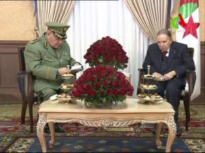 Algeria's army chief, General Ahmed Gaid Salah, was a faithful servant of Abdelaziz Bouteflika for 15 years before the veteran president's resignation following weeks of mass demonstrations. Protest organisers are now demanding that he too quit. By - (CANAL ALGERIE/AFP/File)