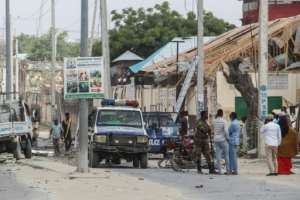 Al-Shabaab said the bombing was aimed at 'military trainers'. By - (AFP)