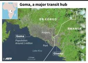 A patient with Ebola who has reached the city of Goma in the DRC has been described as 