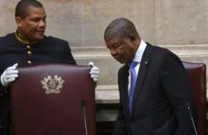Angolan president Joao Lourenco (R) was elected last year as the country's first new leader in newly four decades. By FRANCISCO LEONG (AFP)
