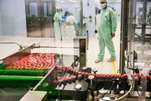 AstraZeneca facilities are already preparing for mass manufacture of its coronavirus vaccine. By Vincenzo PINTO (AFP/File)