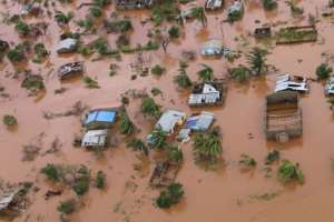 Around 2,000 people have been rescued from Buzi, a town which aid agencies feared had been wipped out by the floods in Mozambique.  By ADRIEN BARBIER (AFP/File)