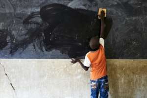 Around 55 percent of children in the central Sahel region are not in school. By MICHELE CATTANI (AFP)