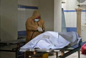 Around 8,000 people have died of Covid-19 across Tunisia, most since September, with Tunis recording up to 15 fatalities per day recently. By FETHI BELAID (AFP)