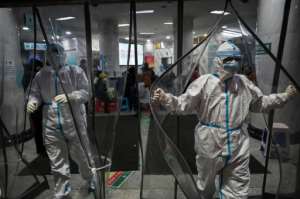 At the epicentre of the deadly epidemic, China's Wuhan city, hospitals are overwhelmed. By Hector RETAMAL (AFP)
