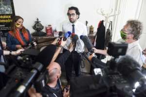 At a press conference Sunday in Nantes, lawyer Quentin Chabert declined to elaborate on why his client had tried to burn down the cathedral.. By Sebastien SALOM-GOMIS (AFP)