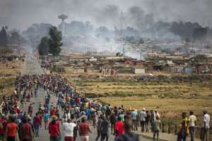 At least 12 people were killed in the violence in early September. By GUILLEM SARTORIO (AFP)