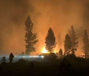 Attribution studies for the first time allow scientists to rapidly quantify the extent to which climate change has boosted an extreme weather event's intensity or likelihood. By Handout (US Forest Service/AFP/File)