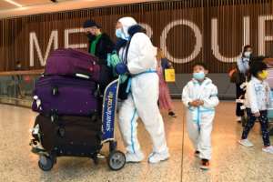 Australia has a sweeping ban on non-citizens entering the country and restrictions on flights from southern Africa. By William WEST (AFP/File)