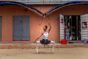 Ballet has provided an inspiration for many of the school's students. By Benson Ibeabuchi (AFP)
