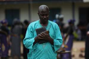 Bethel's parents rushed to school after the first reports of the kidnapping.  By Kola Sulaimon (AFP)