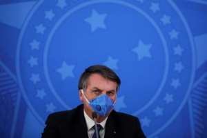 Brazilian President Jair Bolsonaro has been slammed for his response to the coronavirus crisis. By Sergio LIMA (AFP/File)