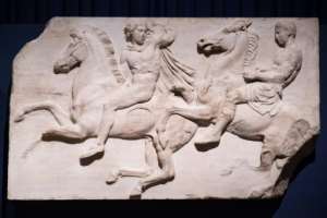 Britain has faced calls to return the Elgin Marbles to Greece.  By LEON NEAL (AFP/File)