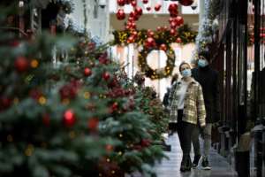 British Prime Minister Boris Johnson's latest plan is to roll out mass testing to the hardest-hit areas, hoping to make enough inroads to be able to relax social restrictions in time for Christmas. By Tolga Akmen (AFP)