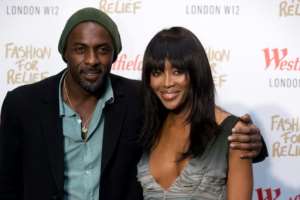 British supermodel Naomi Campbell (R and British actor Idris Elba (L) were among those who signed an open letter criticising Ghana's stance on LGBT rights. By Justin TALLIS (AFP/File)