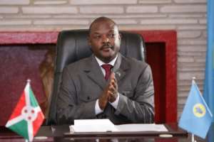 Burundi is in turmoil since President Pierre Nkurunziza (photo of June 2018) announced in April 2015 that he intended to run for president. By STR (AFP / File)