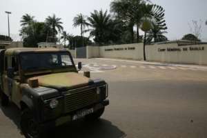Camp de Gaulle is one of four French Army bases in Africa. By Steeve Jordan (AFP)