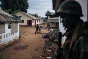 CAR troops have been gradually reconquering the country's territory from rebel groups. By ALEXIS HUGUET (AFP/File)