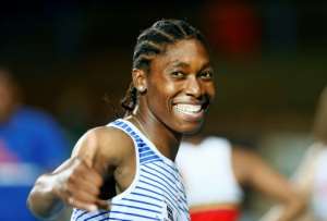 Caster Semenya is a two-time Olympic champion in the women's 800m. By Phill Magakoe (AFP/File)