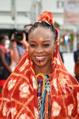 Chadian actress Achouackh Abakar Souleymane said Haroun 'is very much aware' of women's lives. By John MACDOUGALL (AFP)