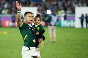 Cheslin Kolbe has played 14 Tests since his South Africa debut in 2018. By Odd ANDERSEN (AFP/File)