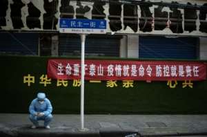 China reported no new coronavirus deaths for the first time since it started publishing figures in January. By NOEL CELIS (AFP)