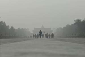 Compared to other causes of premature death, air pollution worldwide kills 19 times more people each year than malaria. By WANG ZHAO (AFP/File)