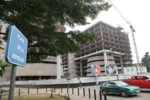 Congo's economy crashed after the price of oil, its chief export, plunged. Many construction sites in the capital Brazzaville lie unfinished. By SAMIR TOUNSI (AFP/File)