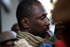 Colonel Assimi Goita, the head of Mali's new junta -- the self-described National Committee for the Salvation of the People (CNSP). By ANNIE RISEMBERG (AFP)