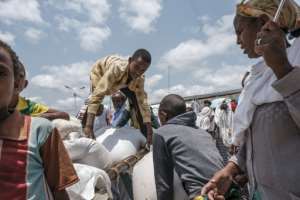 Crucial aid deliveries to Tigray have been cut off by the fighting. By EDUARDO SOTERAS (AFP/File)