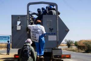 Dangarembga and a fellow protester, Julie Barnes, were arrested after staging a roadside demonstration. By ZINYANGE AUNTONY (AFP)