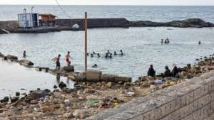 Daily discharges of untreated sewage from the capital's two million population make the Tripoli shore the most polluted section of the North African country's 1,770-kilometre coastline. By Mahmud TURKIA (AFP)