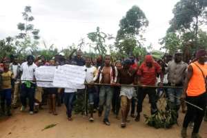 Demonstrators took to the streets last month in English-speaking parts of Cameroon in protest at perceived discrimination in favour of the country's francophone majority