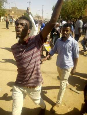Despite a crackdown, the protests that began over the Sudanese government's decision to triple the price of bread have grown to become the biggest threat to President Omar al-Bashir since he took power in an Islamist-backed coup in 1989.  By STRINGER (AFP/File)