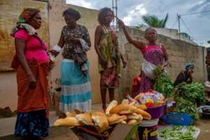 Despite the lockdown, many view earning money, finding food and fetching water as legitimate reasons to leave home. By Osvaldo Silva (AFP)