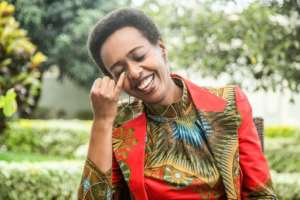 Diane Rwigara says she hopes to defend herself against what she says are trumped-up charges but adds, 'I hope I will not go back to prison but if I go back, I go back'. By Cyril NDEGEYA (AFP/File)