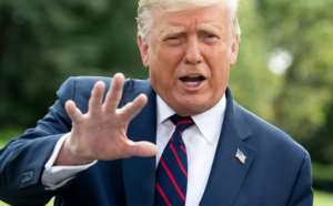 Donald Trump says a vaccine may be available within a month -- an acceleration of his own optimistic predictions. By SAUL LOEB (AFP)