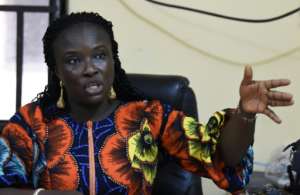 Doris Onyeneke's organisation, Mater Dei, helps women and girls in need. By PIUS UTOMI EKPEI (AFP)