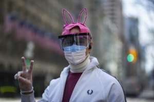 Easter celebrations around the world were muted with billions confined to their homes. By Kena Betancur (AFP)