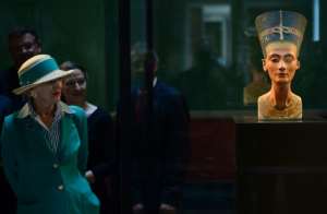 Egyptian authorities have sought the return of the bust of queen Nefertiti for decades. By JOHN MACDOUGALL (AFP/File)