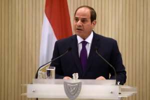 Egyptian President Abdel Fattah al-Sisi has cracked down on dissent in the past years. By Iakovos HATZISTAVROU (POOL/AFP)