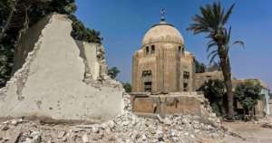 Egyptians have documented the urban destruction with photos of their family vaults as well as historic ones on social media. By Khaled DESOUKI (AFP)