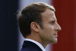 Emmanuel Macron is the first French president born in the post-colonial era. By Ludovic MARIN (POOL/AFP)