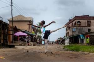 En pointe: The Leap of Dance Academy aims to bring ballet to underprivileged children in Nigeria. By Benson Ibeabuchi (AFP)