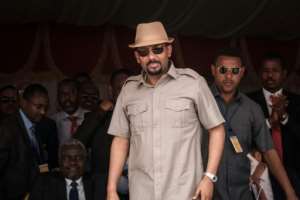 Ethiopia's Prime Minister Abiy Ahmed has called for the pursuit of multiparty democracy, respect for human rights and the rule of law in the face of the longtime control of parliament by a single coalition.  By Yasuyoshi CHIBA (AFP/File)